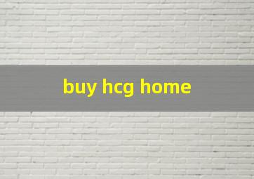  buy hcg home